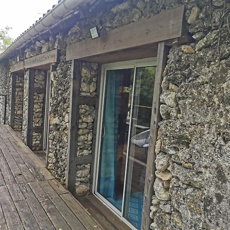 Gite Esprit Cabane Avec Spa Privatif Brassac  Bagian luar foto