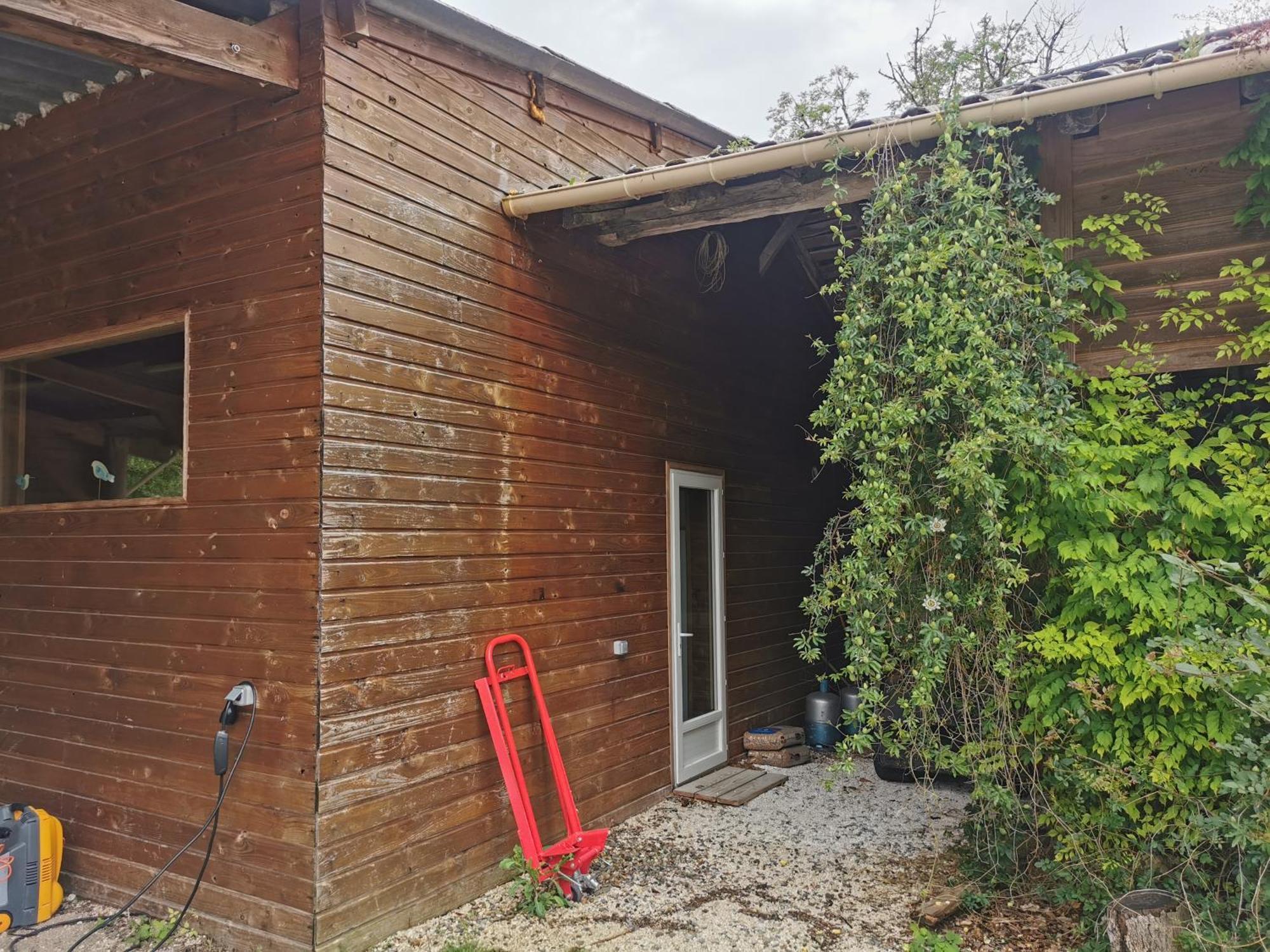 Gite Esprit Cabane Avec Spa Privatif Brassac  Bagian luar foto